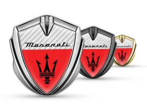 Maserati Metallico Emblema Badge Disegno Max Robusto